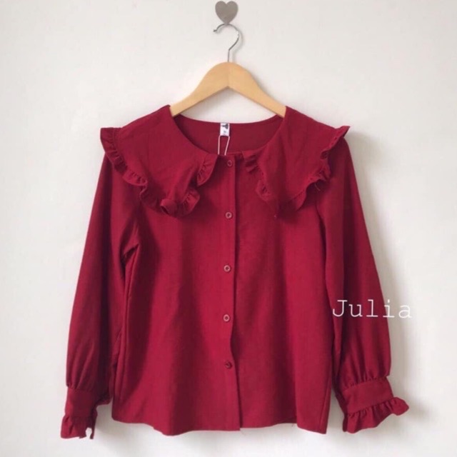 Áo cổ sen hàng đẹp Quảng Châu