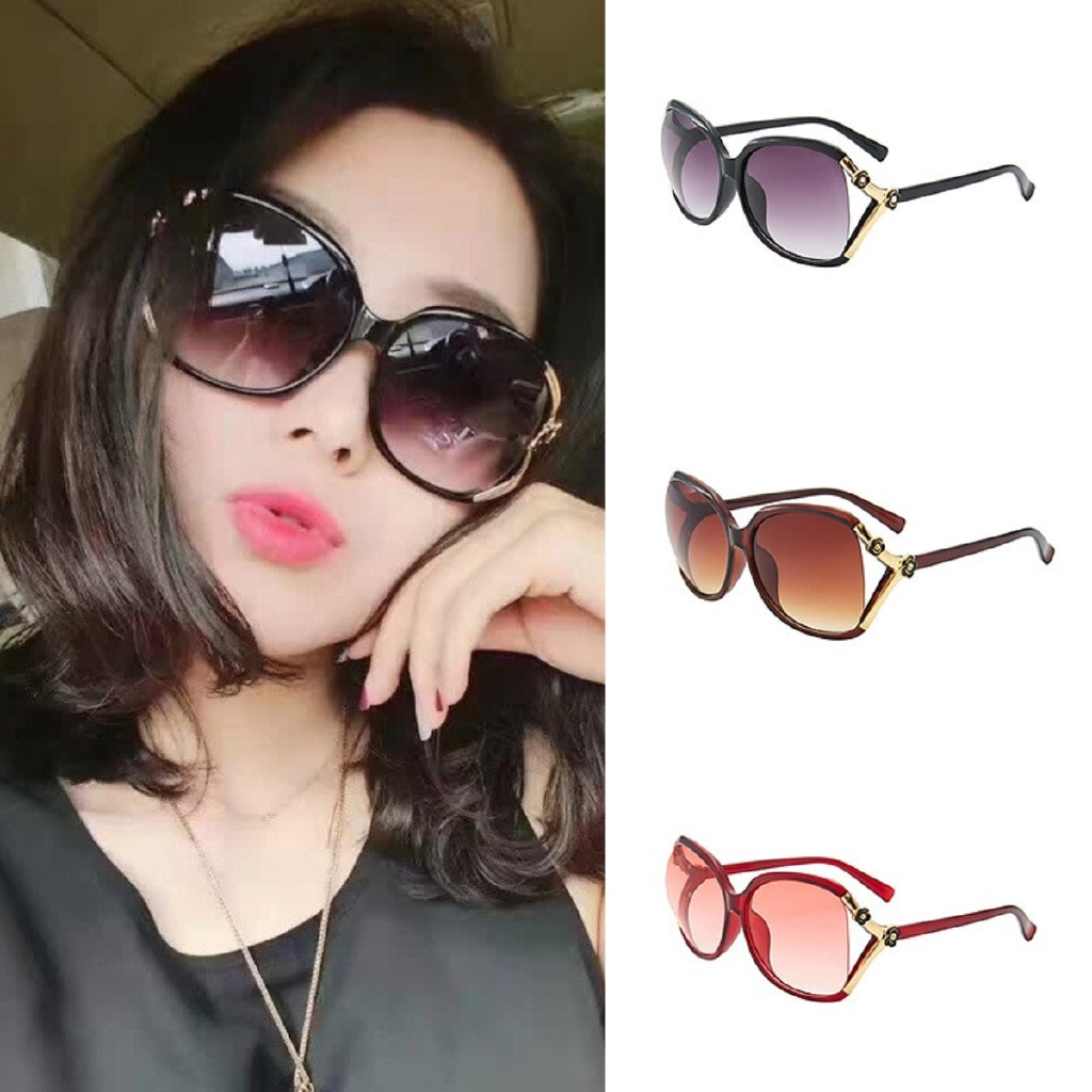 Kính mát gọng vuông chống tia UV400 phong cách Hàn Quốc thời trang cho nữ