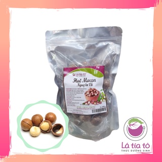 HẠT MACCA NGUYÊN VỎ GIÀU DINH DƯỠNG 450gr - LÁ TÍA TÔ