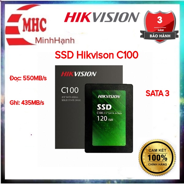 ổ cứng SSD hikvison 120gb chính hãng anh ngọc bảo hành 3 năm