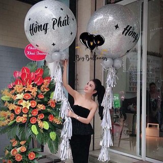 Bóng jumbo bóng trong suốt  đủ size 30cm-40cm-60cm-90cm chuẩn hình trang trí sinh nhật sự kiện