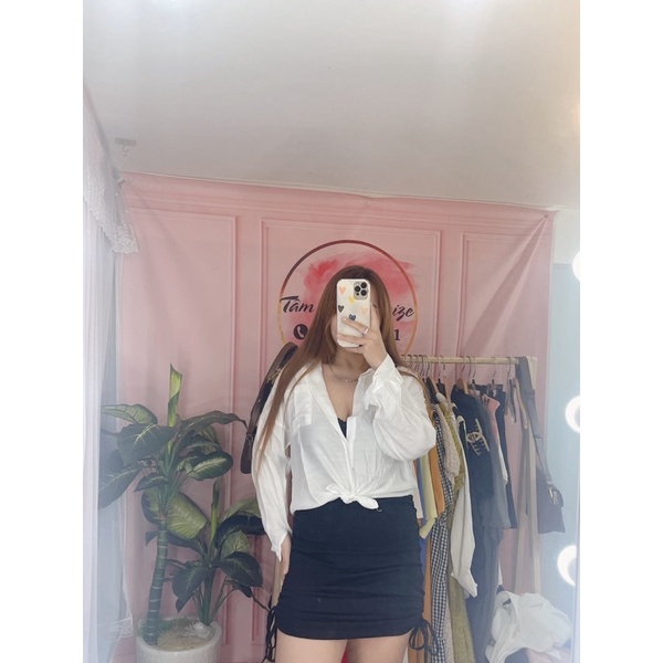 Chân váy body rút dây bigsize (55-90kg) hình thật mẫu | BigBuy360 - bigbuy360.vn