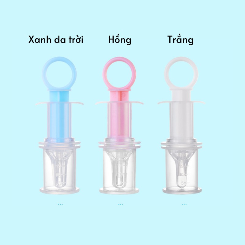 Dụng cụ bón thuốc ống hút sữa dạng xilanh cho bé TX01