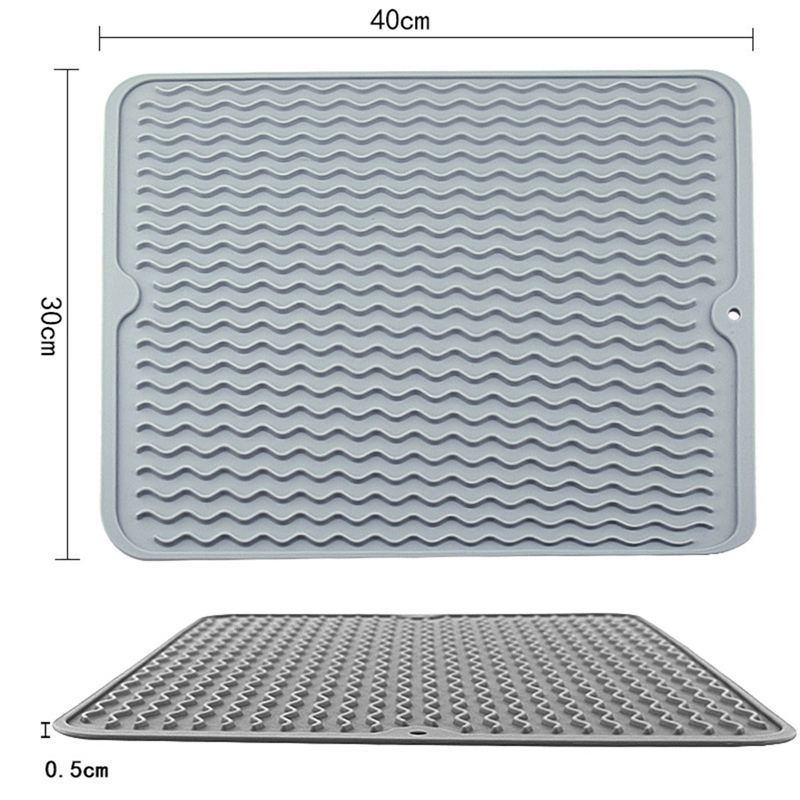 Thảm silicon cách nhiệt dễ dàng làm sạch sử dụng nhiều lần đa năng cho nhà bếp