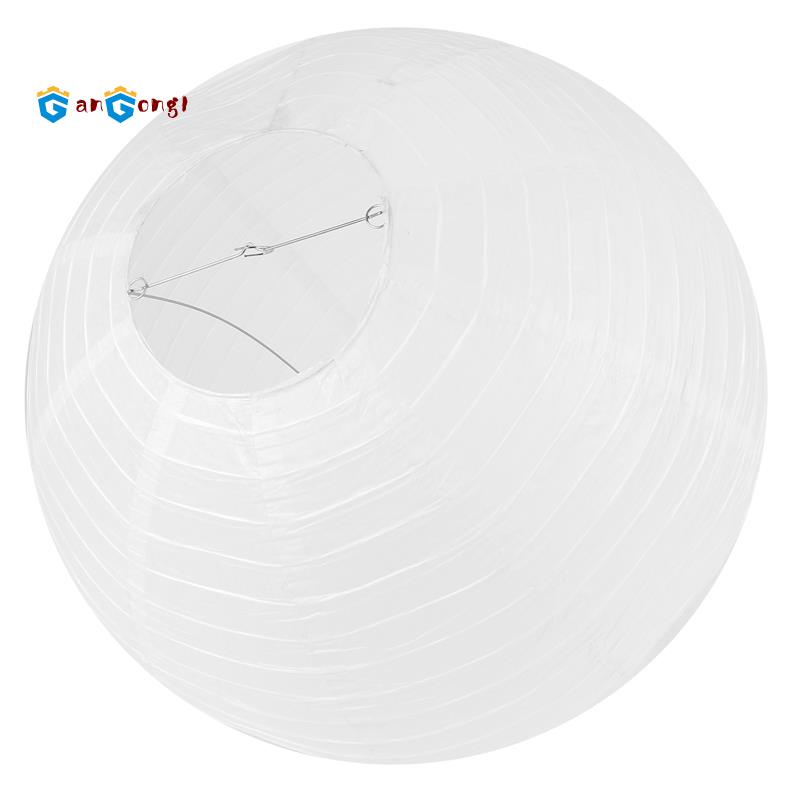 Đèn lồng giấy phong cách Nhật Bản Trung Quốc 50cm  màu trắng kem