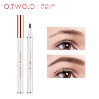 Bút Kẻ Mày O.TWO.O Thiết Kế Đầu 3 Ngàm 3 Màu 50g Trang Điểm Tự Nhiên Lâu Trôi