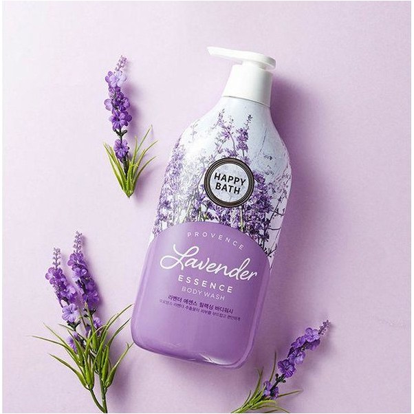 Sữa Tắm Happy Bath Hương Lavender Hàn Quốc 500ml
