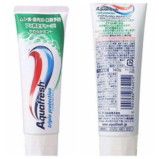 KEM ĐÁNH RĂNG AQUAFRESH NHẬT BẢN