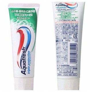 Kem đánh răng aquafresh nhật bản