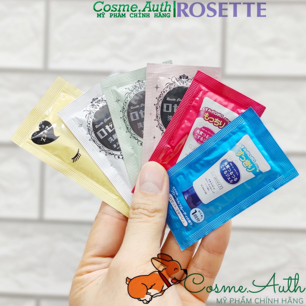 Sample Rosette Sữa Rửa Mặt- Tẩy Tế Bào Chết 3g