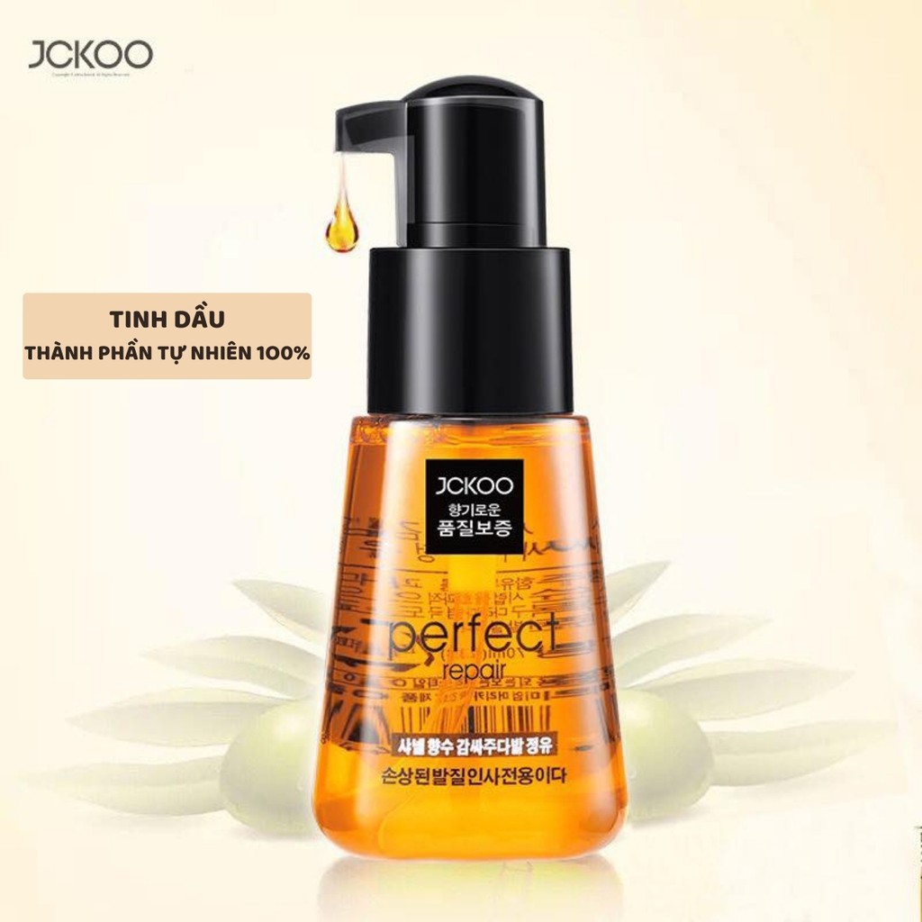 Tinh dầu dưỡng tóc JCKOO Perfect Repair 70ml Serum Phục hồi Tóc uốn, nhuộm, tóc hư tổn khô xơ giữ nếp, mượt tóc