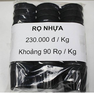 Rọ nhựa thủy canh - màu đen 1kg (size 65)
