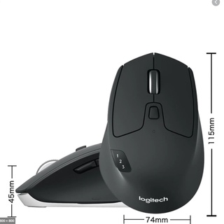 Chuột máy tính không dây Logitech M720 màu đen