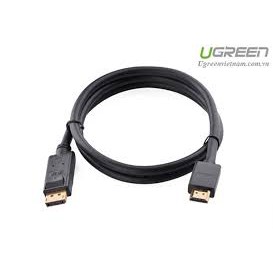 Cáp Displayport to HDMI dài 1.5M Ugreen 10239. Displayport Sang HDMI hàng chính hãng bảo hành 18 tháng