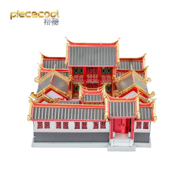 📌 Mô hình lắp ghép kim loại 3d kiến trúc Trung Hoa Tứ Hợp Viện