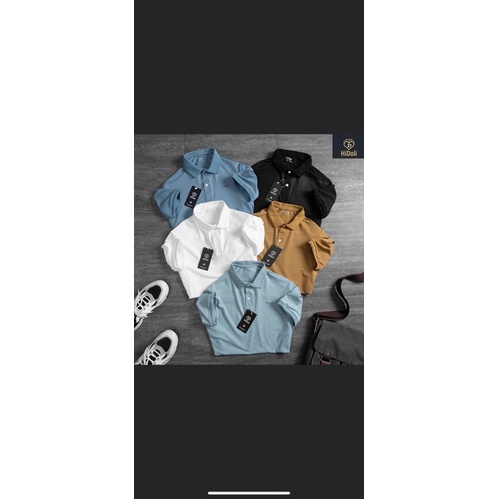 Áo Thun nam POLO vải Thun Lạnh chất 100% cotton 4 chiều cao cấp sang trọng lịch lãm-PLO217