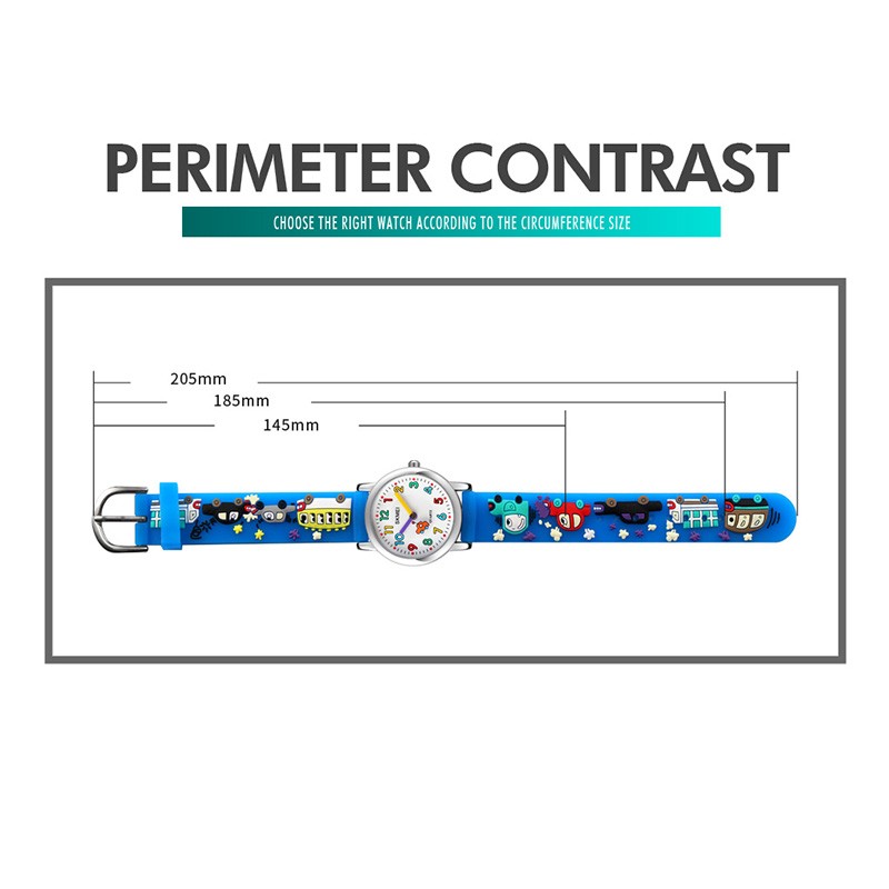 Đồng Hồ Đeo Tay Skmei Kiểu Hoạt Hình Đáng Yêu Cho Bé