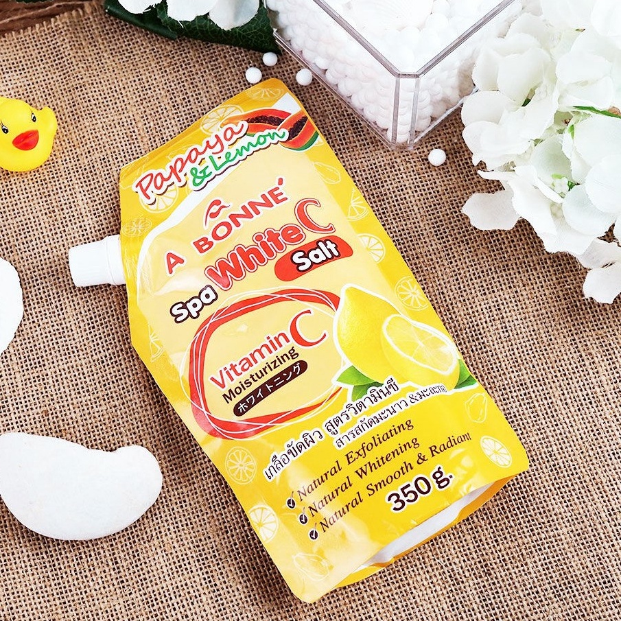 A BONNE Muối Tắm Tẩy Tế Bào Chết Spa  mịn màng, sáng da, giảm mụn lưng