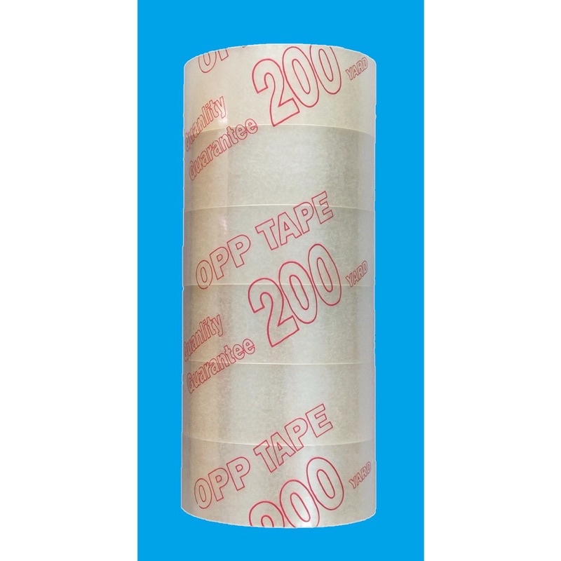 Cuộn băng keo trong, đục 200 ya, dày nặng 300gram
