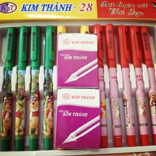 Xả kho bút mực ngòi trơn kim thành 28