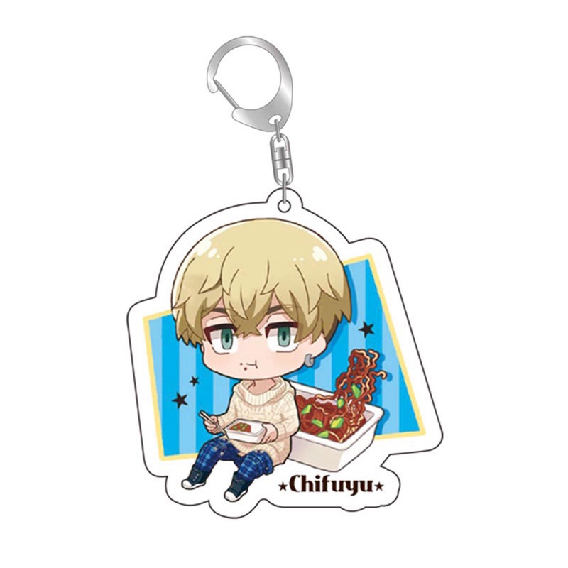 flowersqueen Móc Khóa Mô Hình Nhân Vật Manjiro Ken Takemichi Hinata Atsushi Chibi