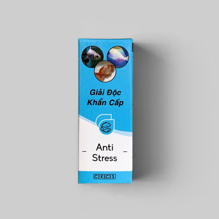 ANTI STRESS - Giải Độc Khẩn Cấp, Giảm stress và Phòng cho Cá Cảnh - sát trùng và ngăn ngừa nấm-shopleo