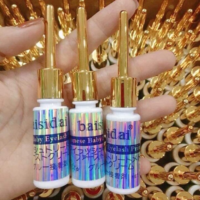 [Chính hãng] Keo dán mi Baisidai siêu dính dạng gel trong suốt chuyên dụng cho makeup