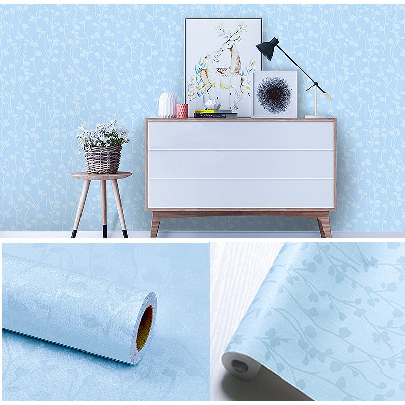 Decal giấy dán tường DÂY LEO nhiều màu khổ 45cm keo sẵn