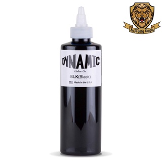 Mực xăm hình Dynamic đen BLK 8oz