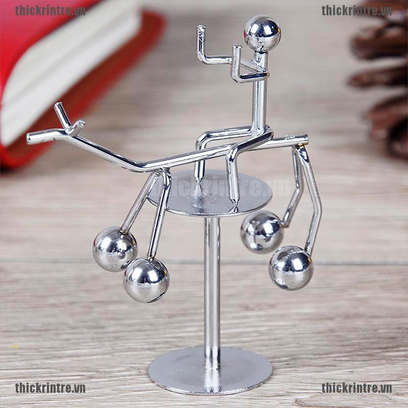 <Hot~new>Mini Newton's cradle balance balls physics classic science fun desk toys office