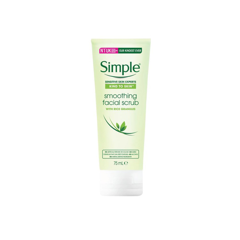 Tẩy Tế Bào Chết Simple Kind To Skin Soothing Facial Scrub (Mẫu mới)