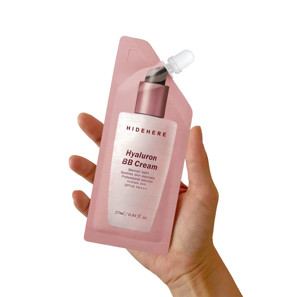 HIDEHERE - HYALURON BB CREAM KEM NỀN DƯỠNG SÁNG DA SPF45 PA+++ | BigBuy360 - bigbuy360.vn