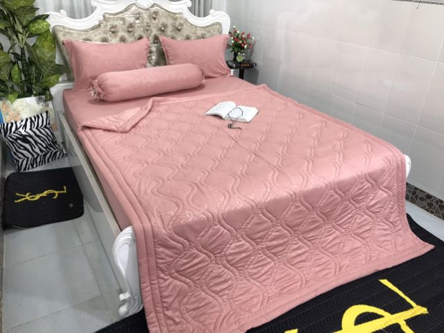Bộ Drap Thun Gấm Hàn Quốc Thương Hiệu LATICO Cao Cấp  Có Sẵn 40 MÀU