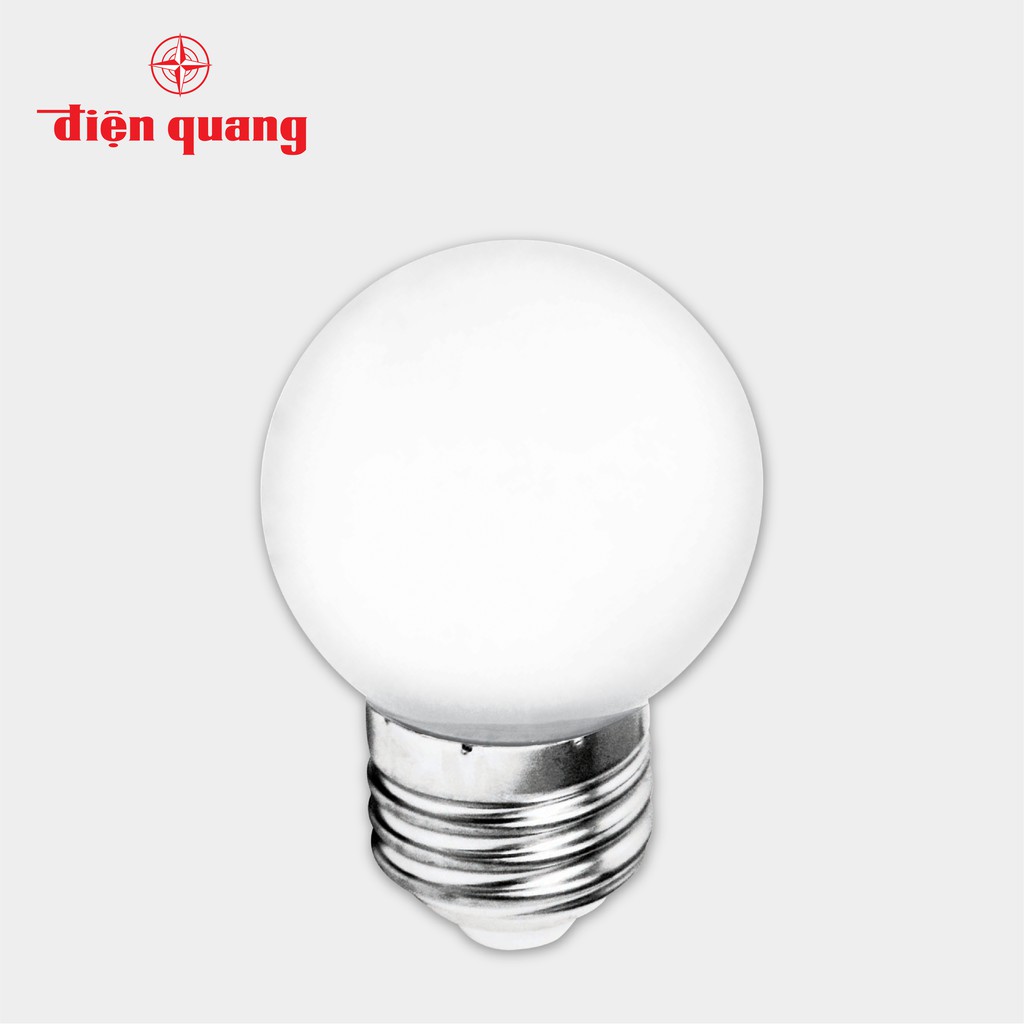 Đèn LED Bulb Điện Quang ĐQ LEDBU14G45 01765 (1W daylight, chụp mờ)