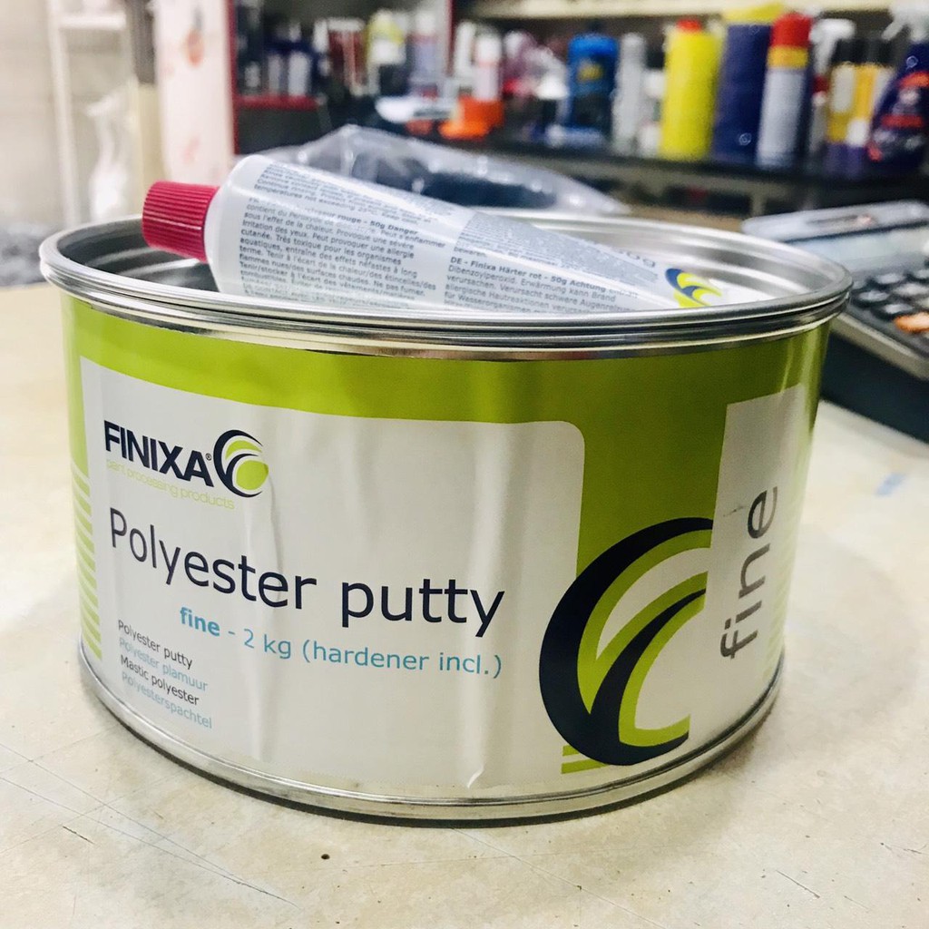 BỘT - BẢ MATIT TRÉT LÁNG ĐA DỤNG FINIXA POLYESTER PUTTY FINE 2KG