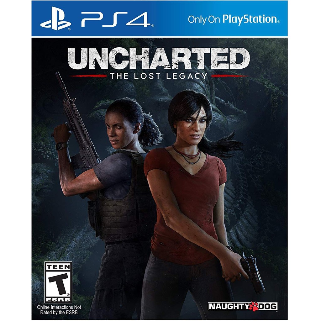 Game PS4 Uncharted The Lost Legacy Hệ US Mới 100% Nguyên Seal