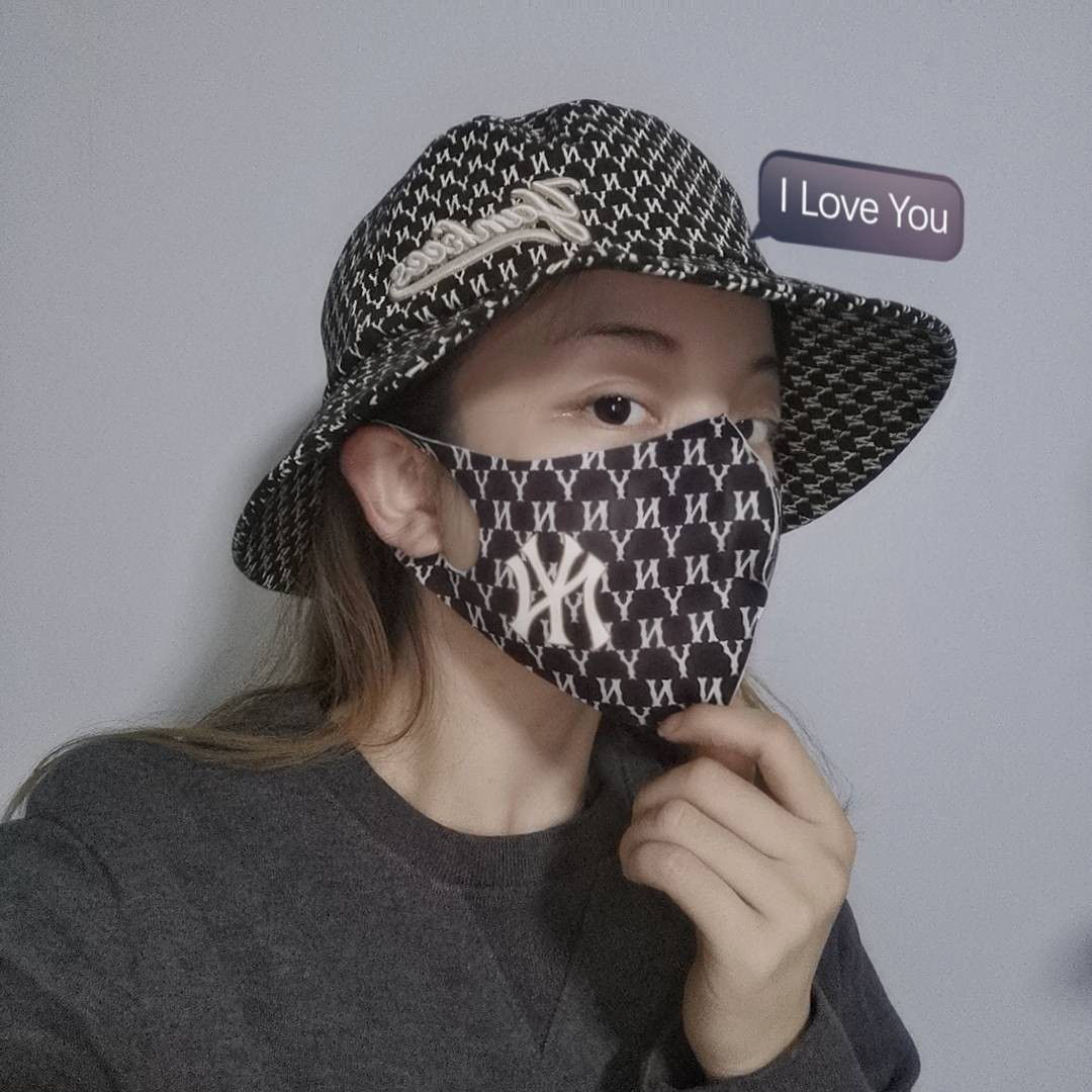 Khẩu Trang Cotton Thoáng Khí Chống Bụi In Chữ MLB Phong Cách Hàn Quốc Cá Tính | BigBuy360 - bigbuy360.vn