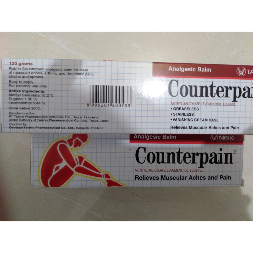 Dầu nóng lạnh xoa bóp Thái Lan tuýp 120g