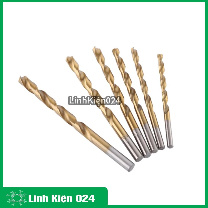 Bộ Mũi Khoan 19 Mũi Vàng Từ 1mm-10mm