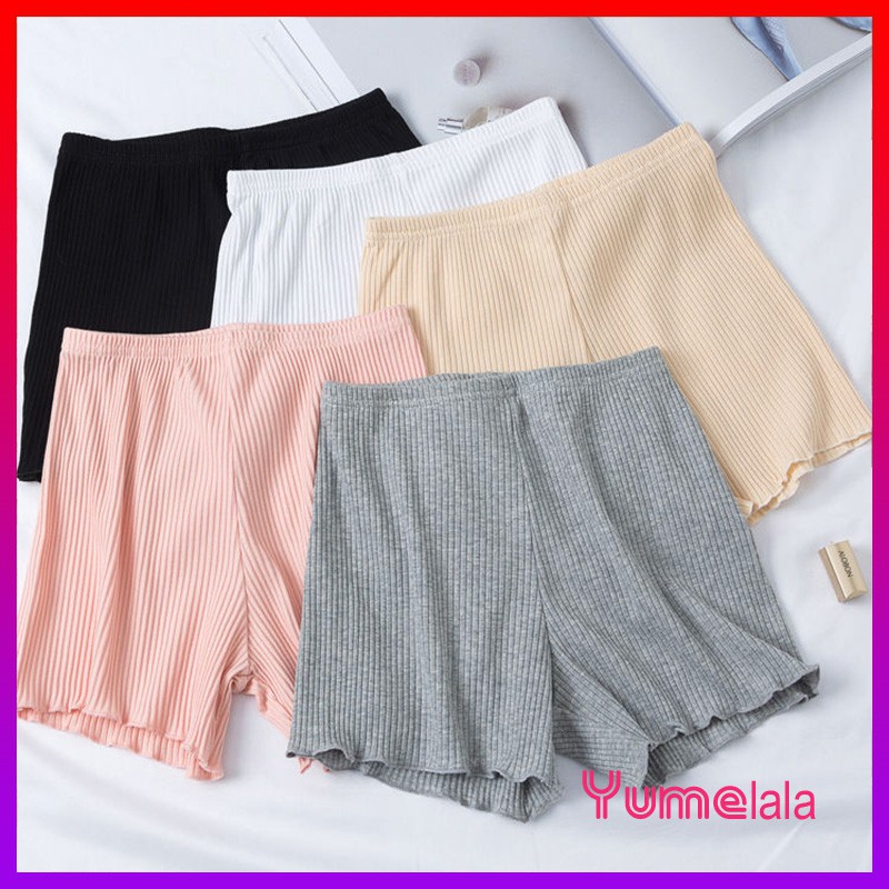 [Mã WASTUP5 giảm 10% tối đa 20K đơn 99K] Quần đùi mặc trong váy Gân tăm Chống cuộn 3M mềm mịn mát | BigBuy360 - bigbuy360.vn