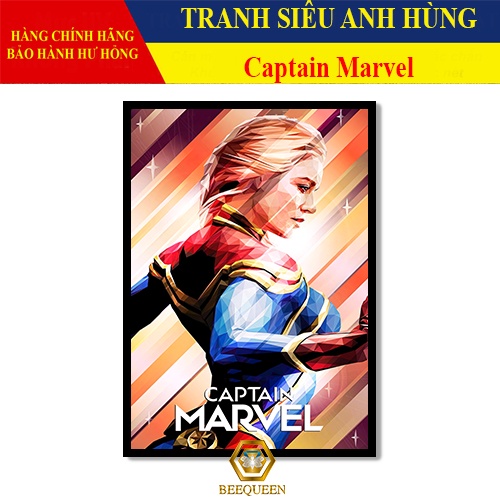 [MS26-50] Tranh Siêu Anh Hùng Captain Marvel - Đại úy Marvel