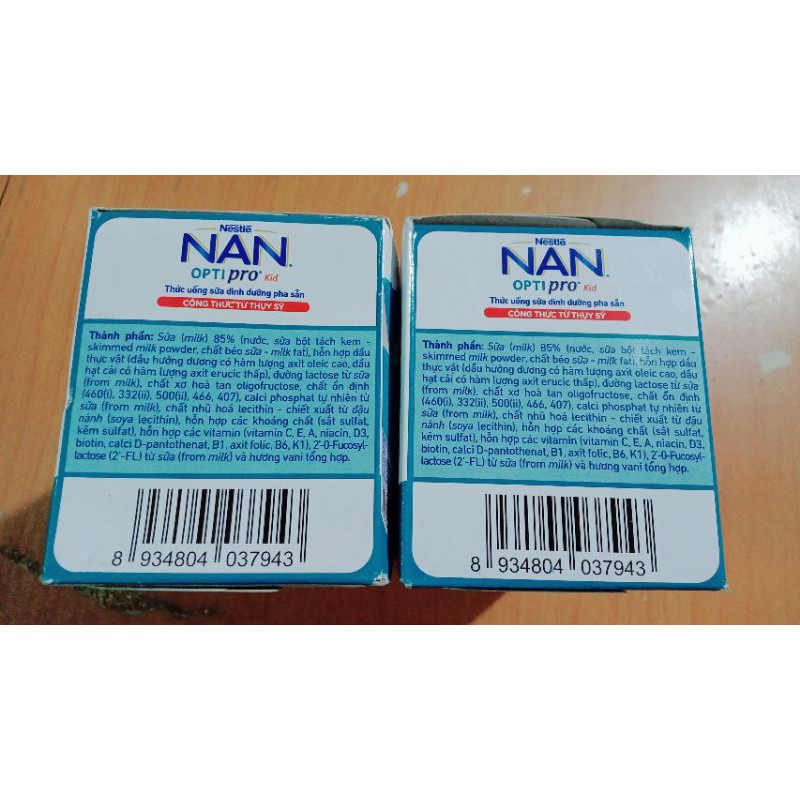 2lóc(12hộpx115ml) Sữa Nan OPTI Pro Kid