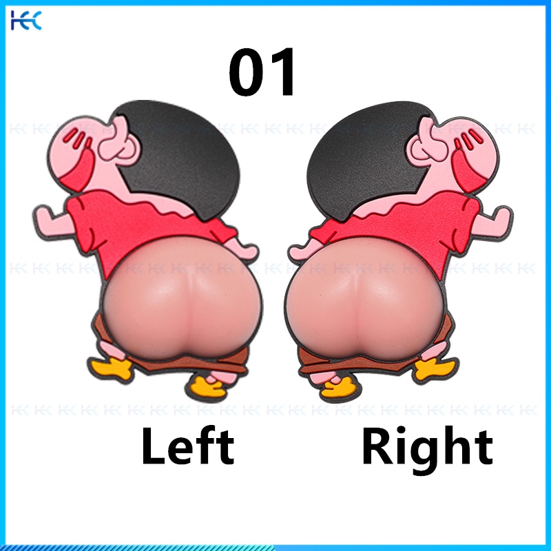 Miếng Dán Cao Su Dễ Thương Chống Va Chạm Chống Trầy Cho Cửa Xe Hơi