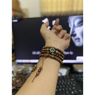 Vòng Trầm mix charm