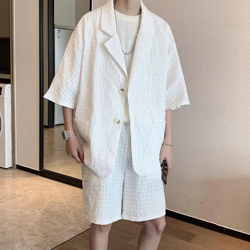 Set Áo Khoác Ngắn Tay + Quần Short Thời Trang Nam