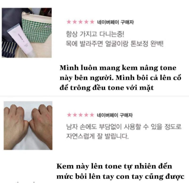 Kem nâng tone hoa hồng đan mạch Veridique Rose Berry Tone Up Cream