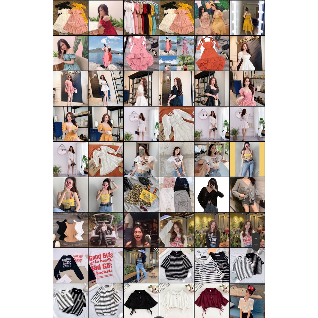 [XẢ HÀNG] Combo 49k 3 cái áo đẹp lung linh Xả Hàng cuối năm