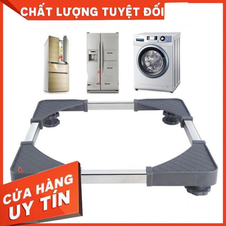 [HÀNG LOẠI 1]Chân Kê Máy Giặt Tủ Lạnh Đế Kê Chân Tủ Lạnh Máy Giặt Bằng Inox Đa Năng | BigBuy360 - bigbuy360.vn