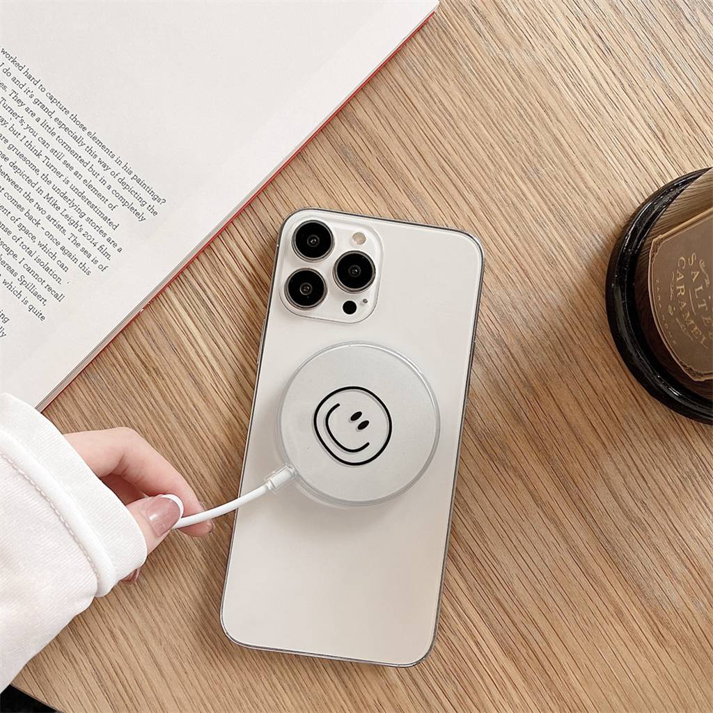 1 Vỏ Bảo Vệ Hộp Sạc Tai Nghe Không Dây Bằng TPU Mềm Họa Tiết Hoạt Hình Cho Magsafe Ins/iphone 11 13 12