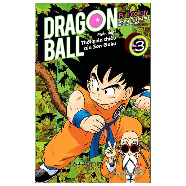 Truyện tranh - Dragon Ball Full Color - Phần Một: Thời Niên Thiếu Của Son Goku - Tập 1, 2,3,4,5